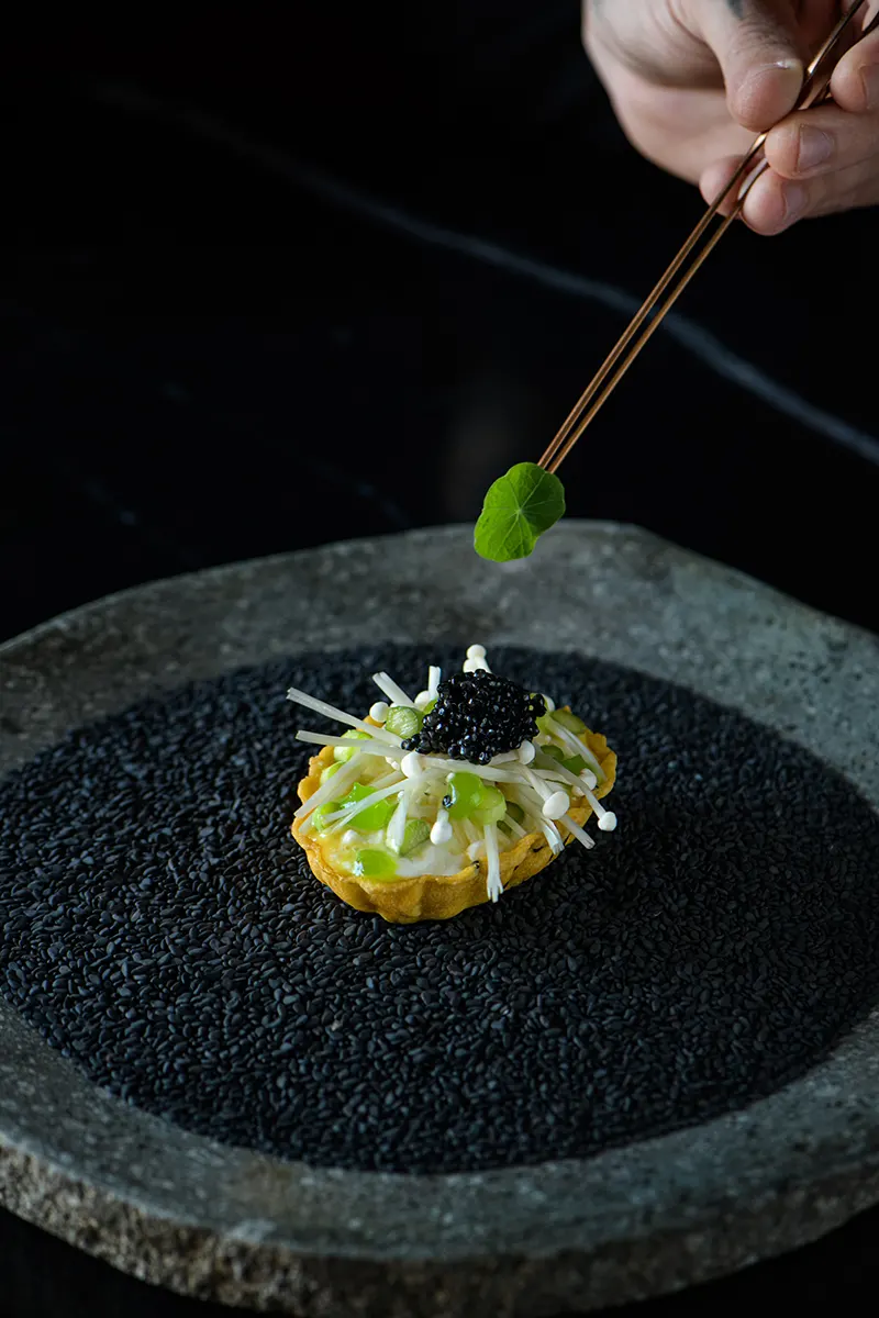 Hubble Bali Caviar Dish